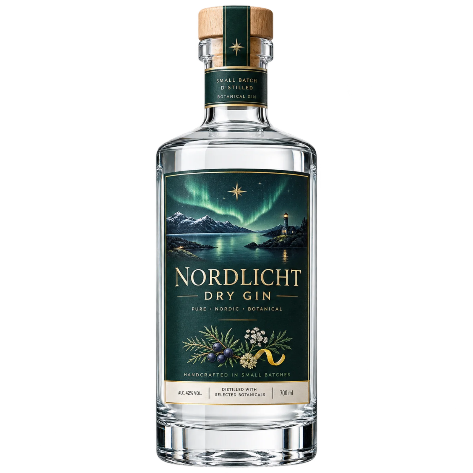 nordic gin bottle