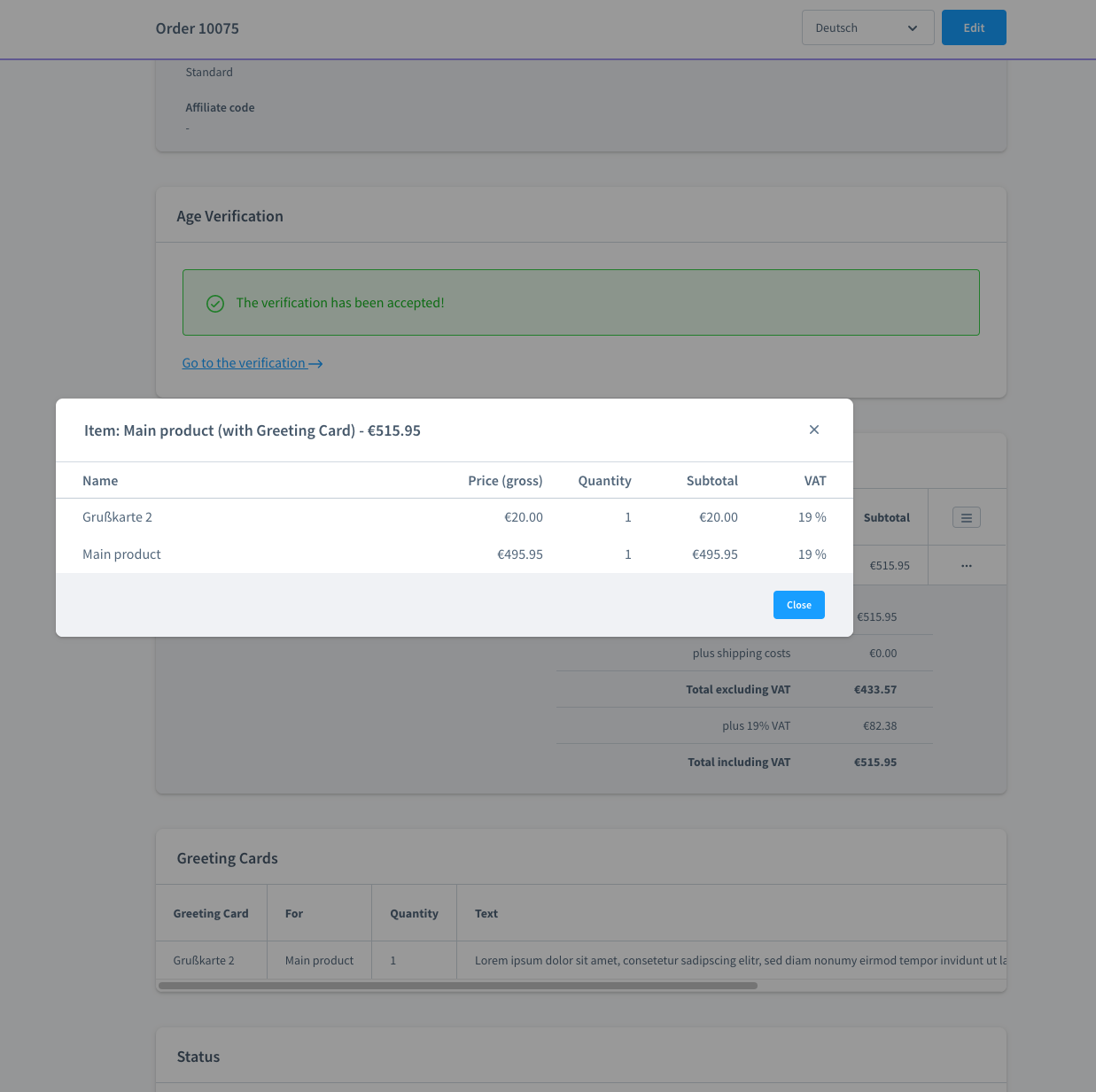 Shopware Store image