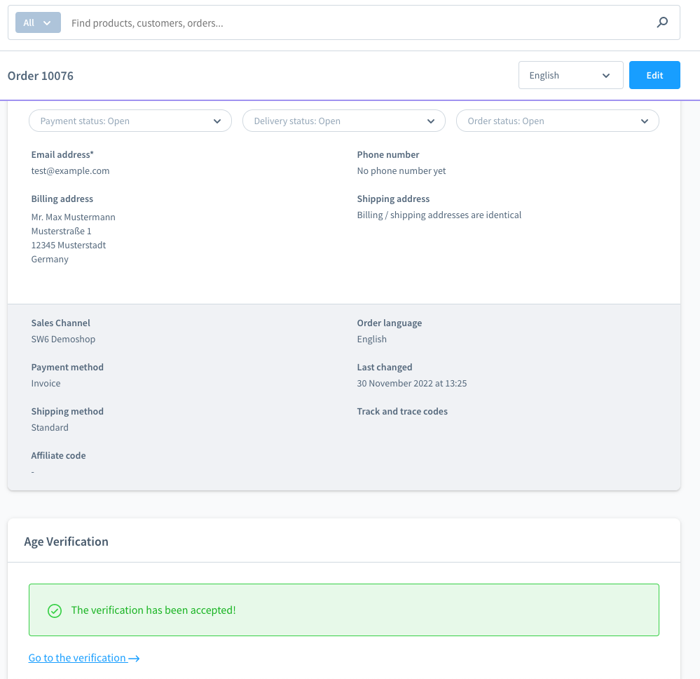 Shopware Store image